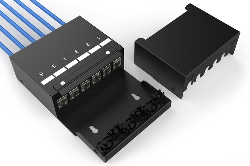 Digitus DN-93708-6 Consolidation Point Box 6-Port Keystone