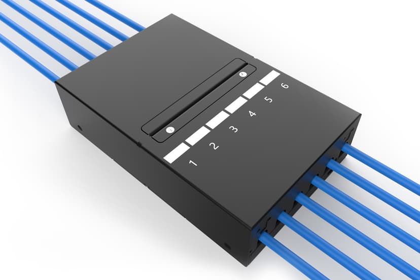 Digitus DN-93708-6 Consolidation Point Box 6-Port Keystone