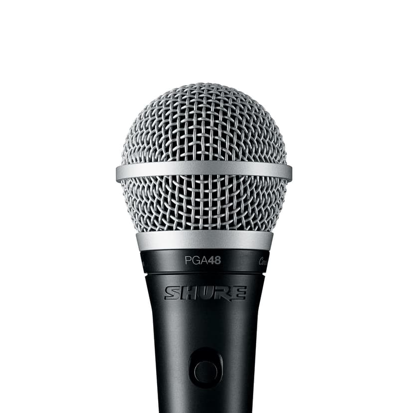 Shure PGA48-mikrofon + XLR-XLR-kabel