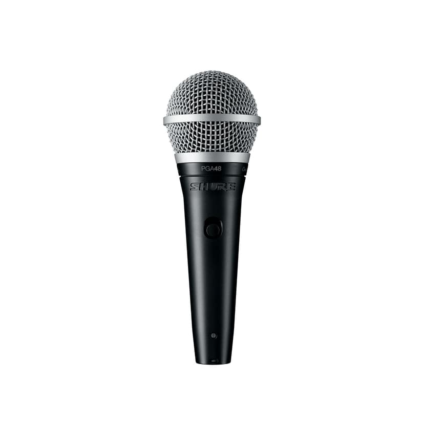 Shure PGA48-mikrofon + 1/4"-XLR-kabel
