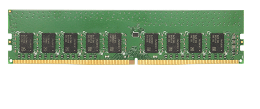 Synology D4EU01-16G RAM-minnen 16 GB 1 x 16 GB DDR4 288-pin DIMM ECC 16GB 2666MHz DDR4 288-pin DIMM