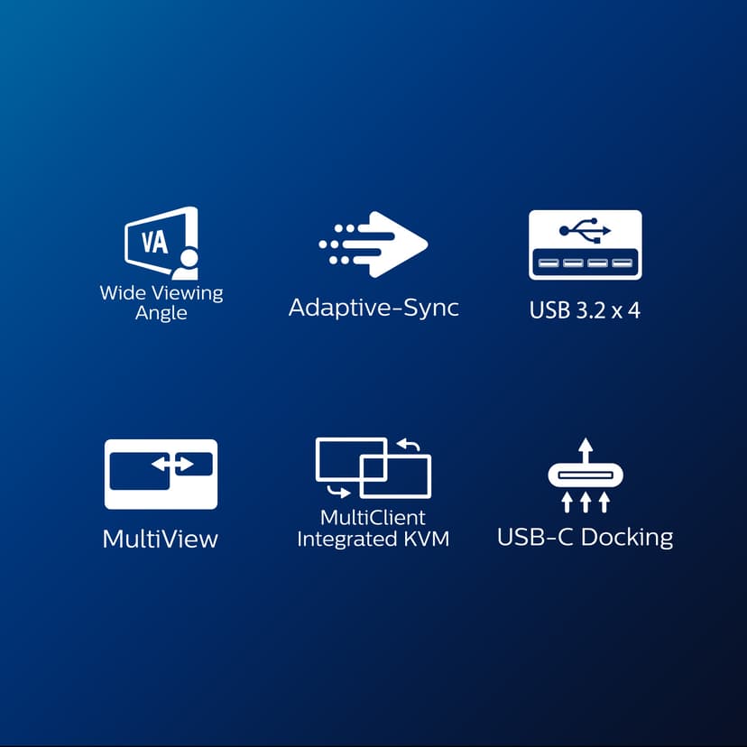 Philips 346b1c Usb-c Docking Display 3440x1440 34" #nl 34" 3440 x 1440pixels VA 21:9 100Hz