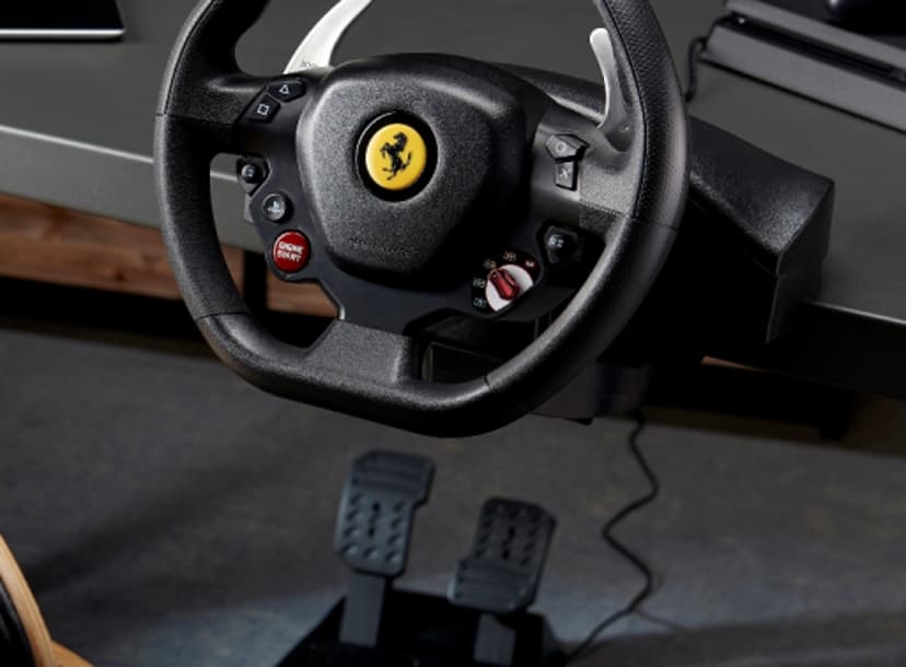 Thrustmaster T80 Ferrari 488 GTB Edition Sort