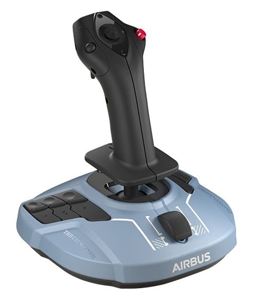 Thrustmaster TCA Officer Pack Airbus Edition Svart, Blå USB Fly Simulator Analog/digital PC Blå, Svart