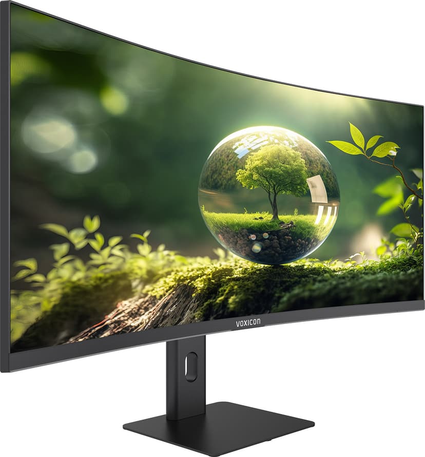 Voxicon O34QHDCE Ergonomisk Skärm TCO 9.0 ETHERNET 34" 3440 x 1440pixels VA 21:9 165Hz