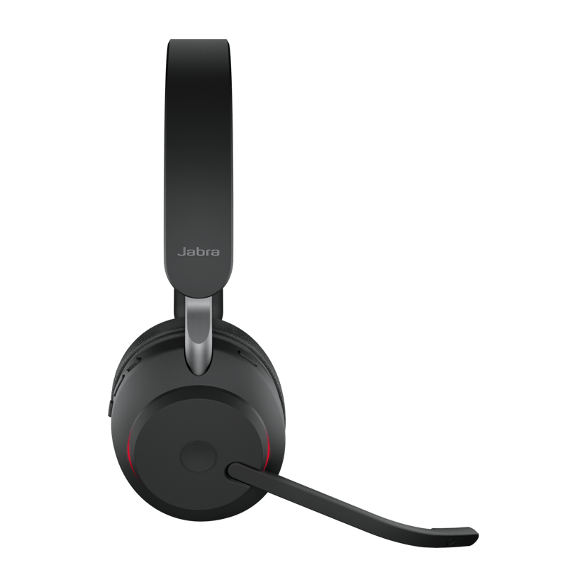 Jabra Evolve2 65 ja latausteline USB-C UC Musta