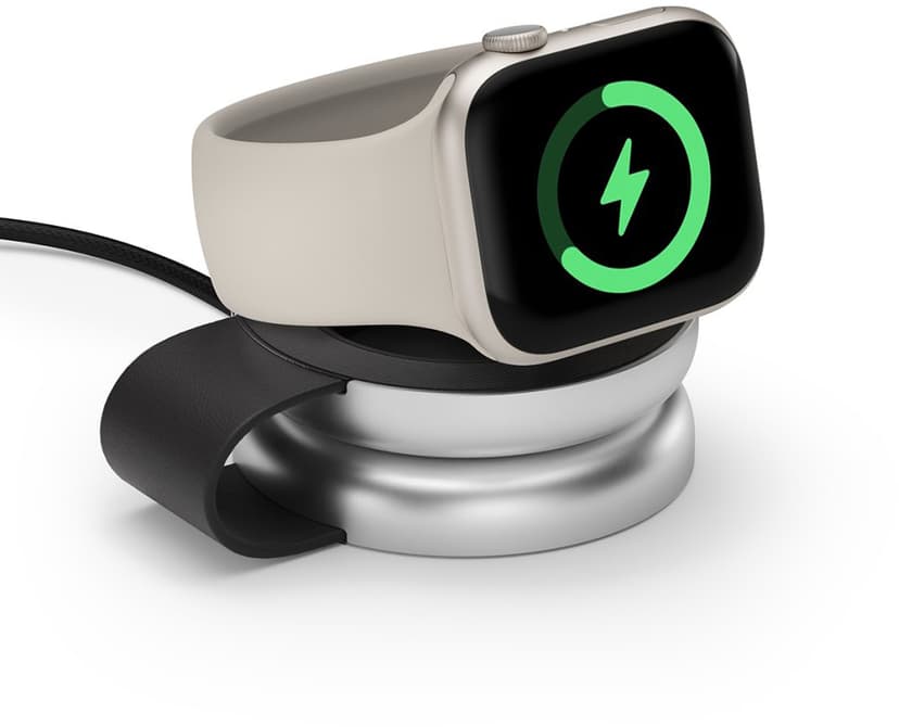 Twelve South ButterFly 2-in-1 Charger 1m Silver, Svart