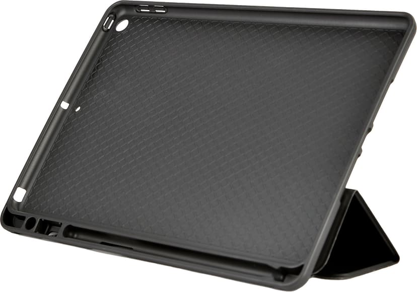 Cirafon Stötsäkert skyddsfodral för med automatisk väckning/vila iPad 10.2" 7th gen, iPad 10.2" 8th gen, iPad 10.2" 9th gen Svart