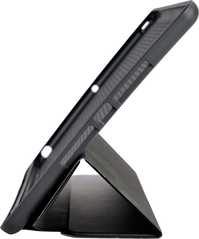 Cirafon Iskunkestävä suojakotelo, jossa on automaattinen herätys/uniaika iPad 10.2" 7th gen, iPad 10.2" 8th gen, iPad 10.2" 9th gen Musta