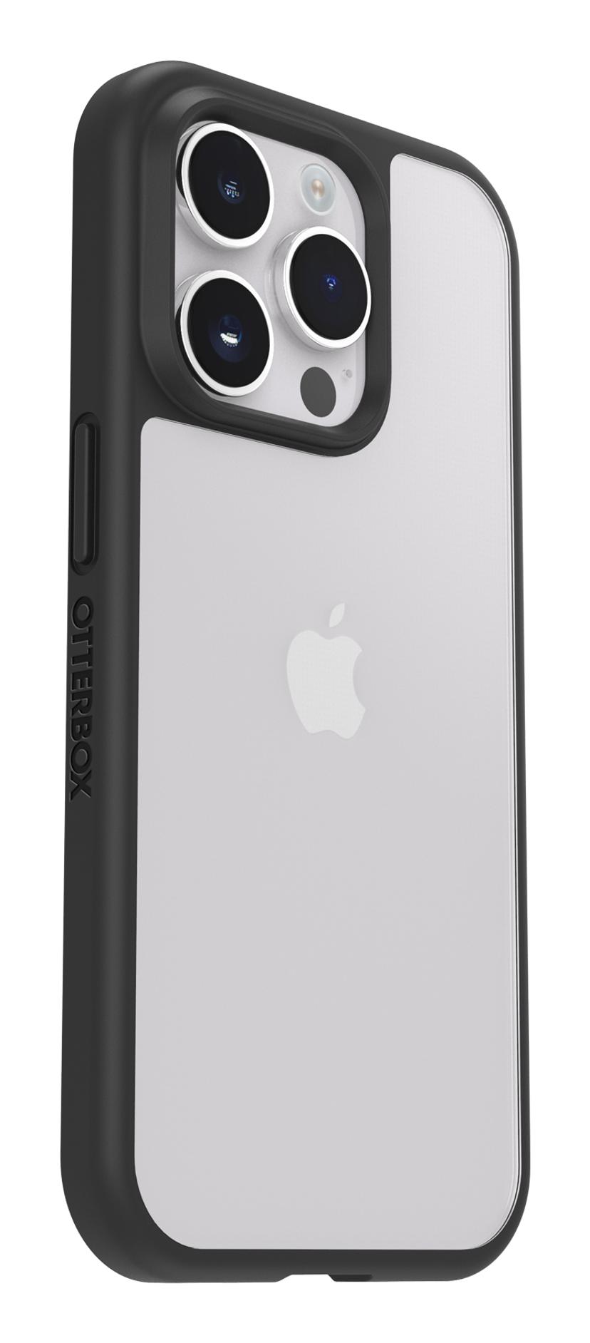 Otterbox React Series iPhone 14 Pro Max Gjennomsiktig, Svart
