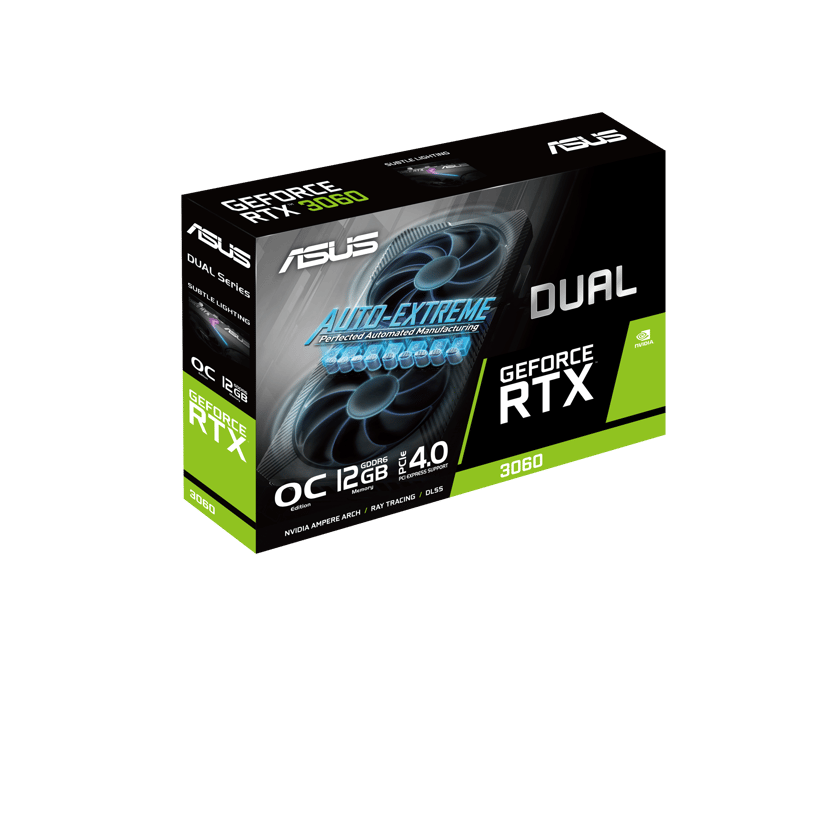 ASUS GeForce RTX 3060 DUAL OC V2 (LHR) 12GB