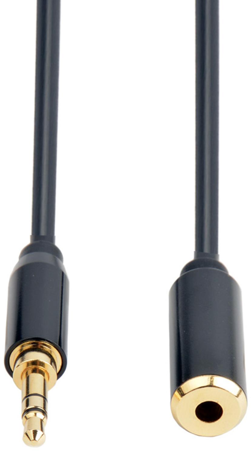 Prokord Audio 3.5mm Male - 3.5mm Female 5.0m 5m 3.5mm 3,5mm
