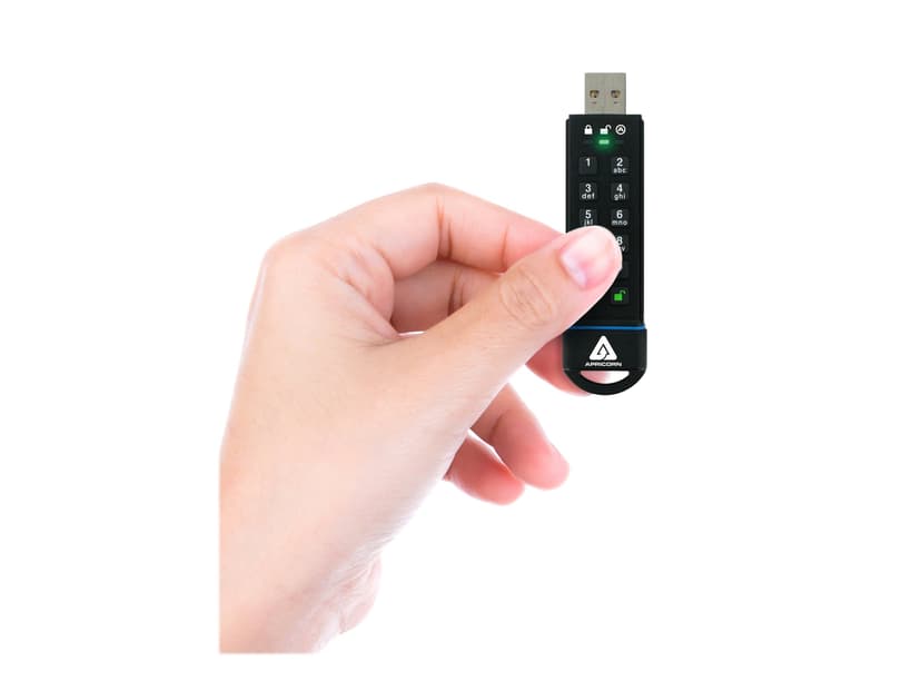 Apricorn Aegis Secure Key 3.0 120GB USB-A Svart