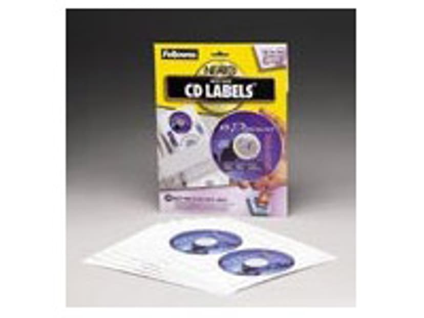 Fellowes CD-Etiketter 24st Glossy