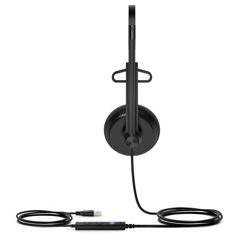 Yealink UH34 Lite Mono Teams Headset USB Type-A FCC Svart