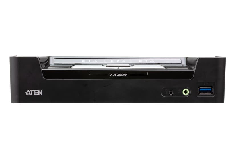 Aten CS1953 3-Port USB-C True 4K DisplayPort Hybrid KVM Switch with USB 3.0