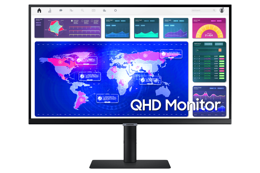 Samsung ViewFinity S60A 27" 2560 x 1440pixels IPS 16:9 75Hz