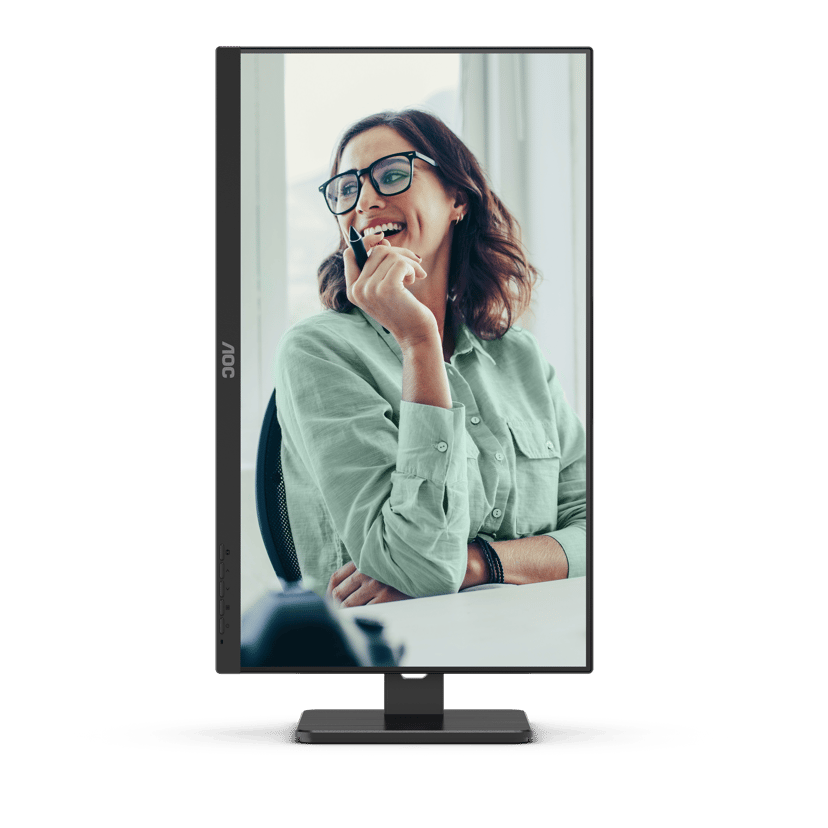 AOC 24P3CV LED display 60,5 cm (23.8") 1920 x 1080 pikseliä Full HD musta 23.8" 1920 x 1080pixels IPS 16:9 75Hz