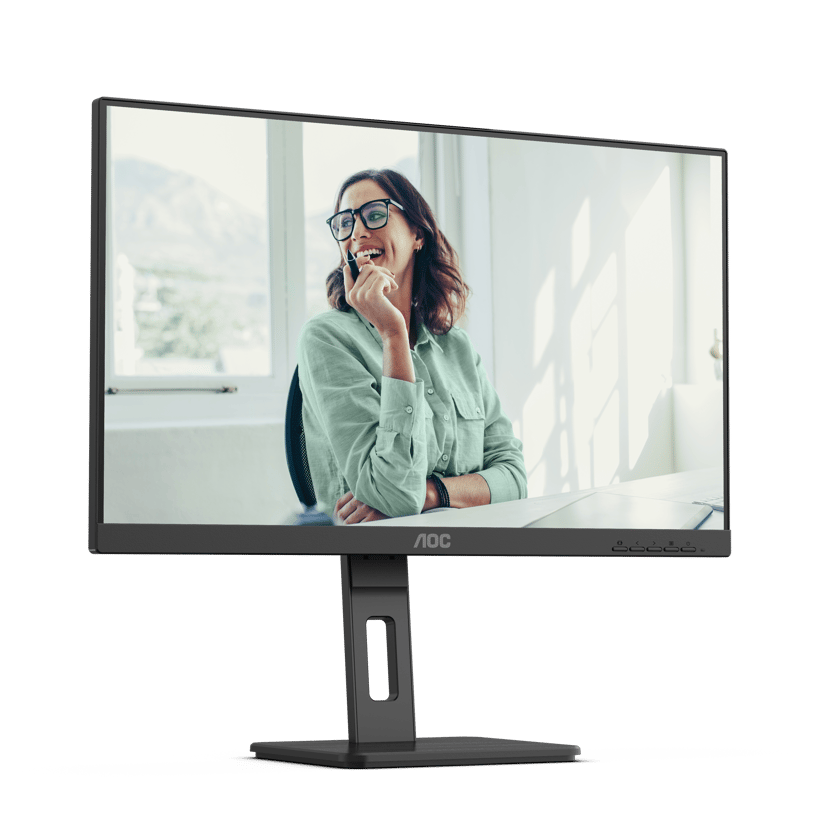 AOC 24P3CV LED display 60,5 cm (23.8") 1920 x 1080 pikseliä Full HD musta 23.8" 1920 x 1080pixels IPS 16:9 75Hz