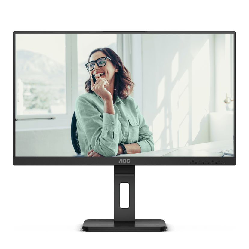 AOC 24P3CV LED display 60,5 cm (23.8") 1920 x 1080 pikseliä Full HD musta 23.8" 1920 x 1080pixels IPS 16:9 75Hz