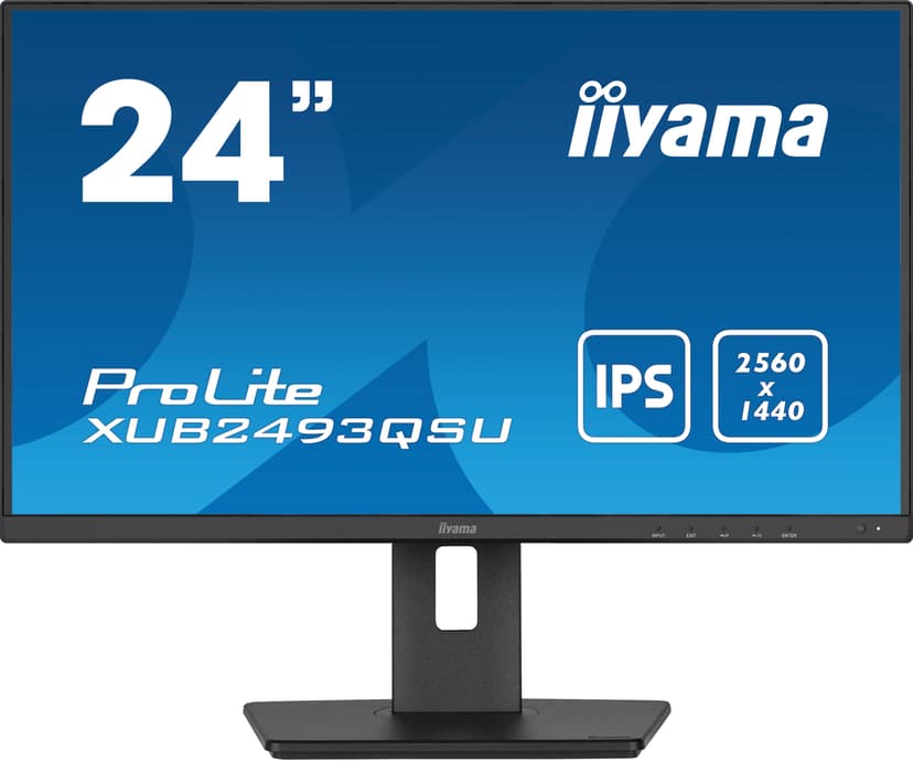 iiyama Prolite Xub2493qsu-b5 24" Qhd Ips 16:9 #nl 24" 2560 x 1440pixels IPS 16:9 60Hz