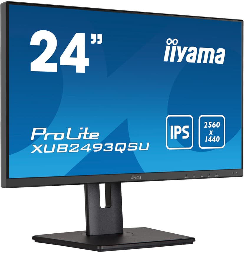 iiyama Prolite Xub2493qsu-b5 24" Qhd Ips 16:9 #nl 24" 2560 x 1440pixels IPS 16:9 60Hz
