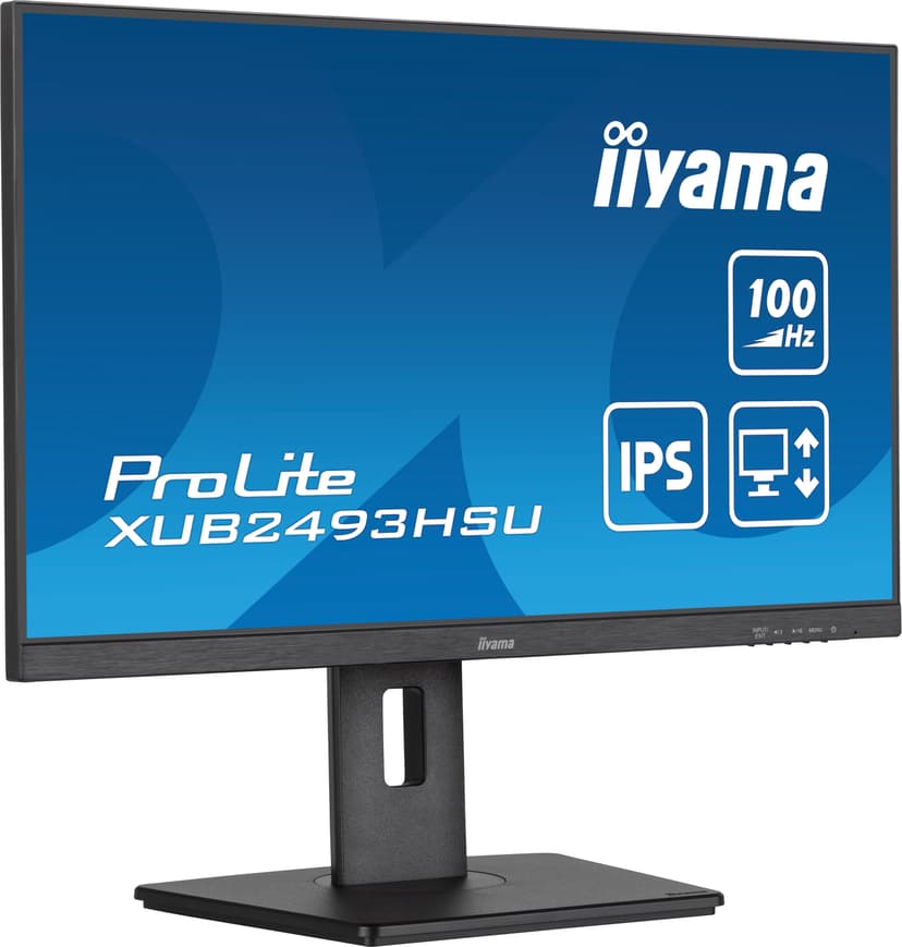 iiyama ProLite computer monitor 60,5 cm (23.8") 1920 x 1080 Pixels Full HD LED Zwart 23.8" 1920 x 1080pixels IPS 16:9 100Hz