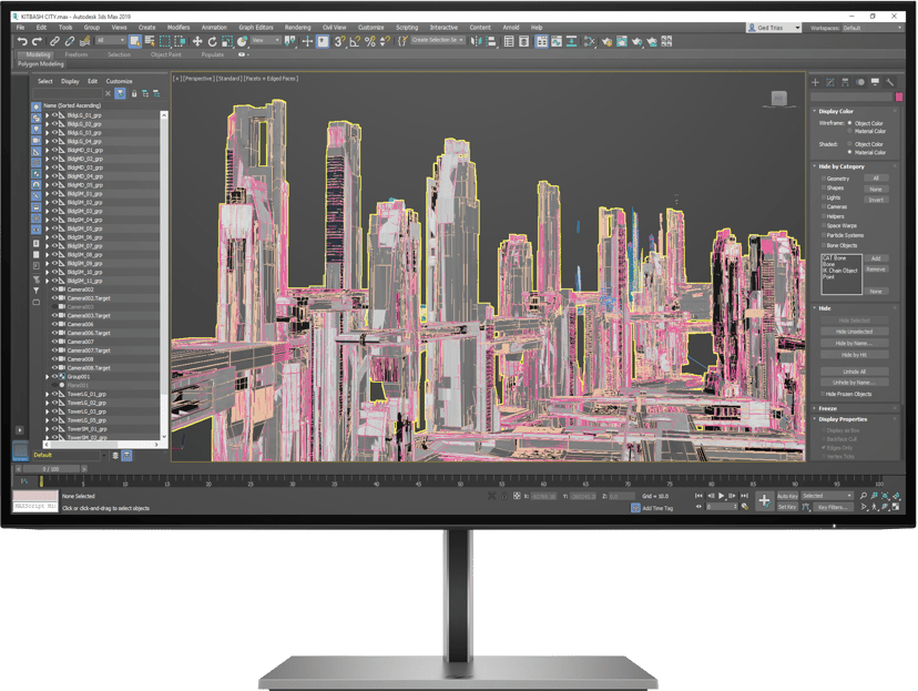 HP Z27U G3 27" 2560 x 1440pixels IPS 16:9 60Hz