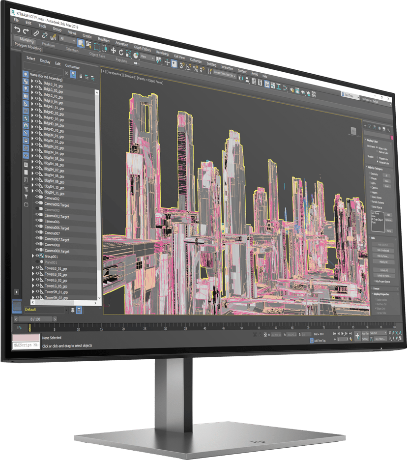 HP Z27U G3 27" 2560 x 1440pixels IPS 16:9 60Hz