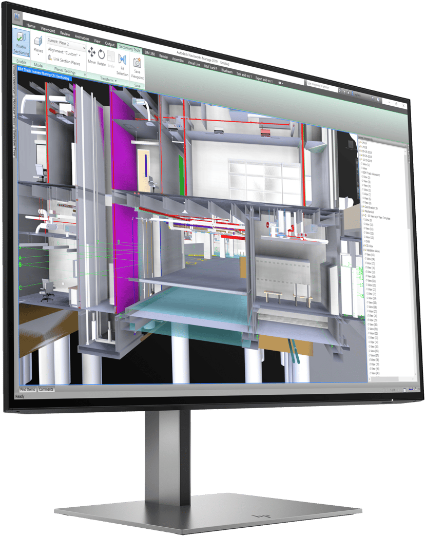 HP Z24U G3 24" 1920 x 1200pixels IPS 16:10 60Hz