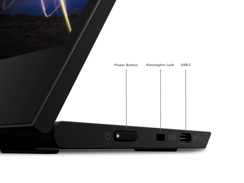 Lenovo ThinkVision M15 15.6" 1920 x 1080pixels IPS 16:9 60Hz