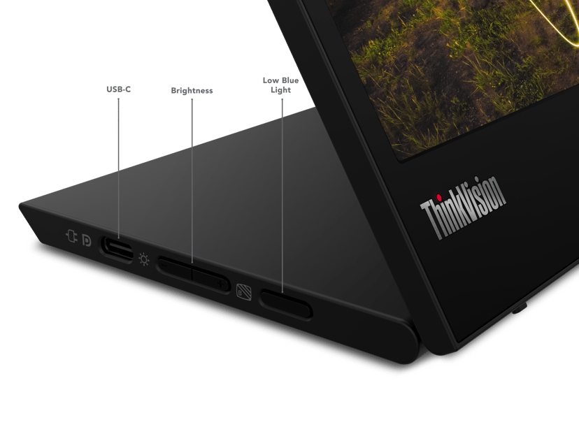 Lenovo ThinkVision M15 15.6" 1920 x 1080pixels IPS 16:9 60Hz