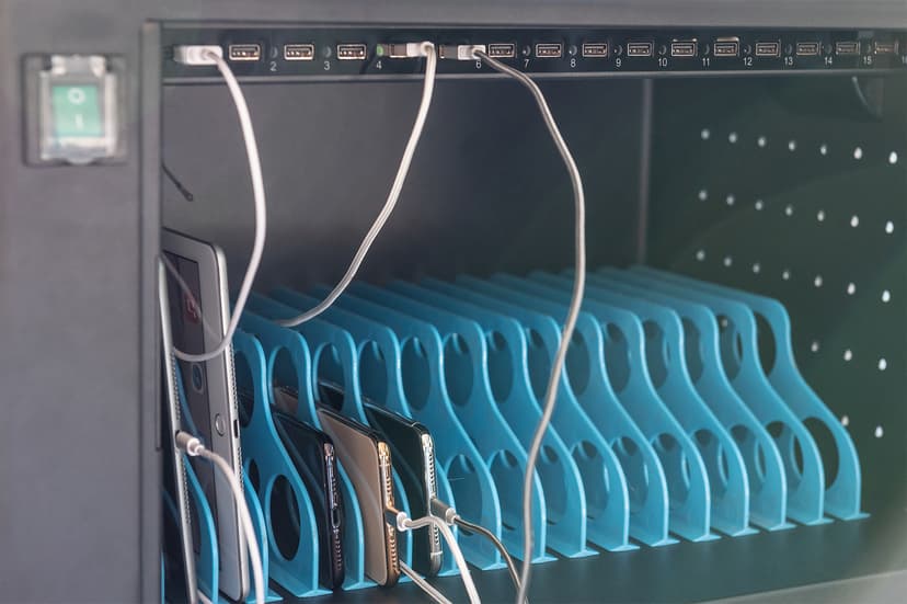 Digitus DN-45003 ladestation organisator Fritstående Metal Sort