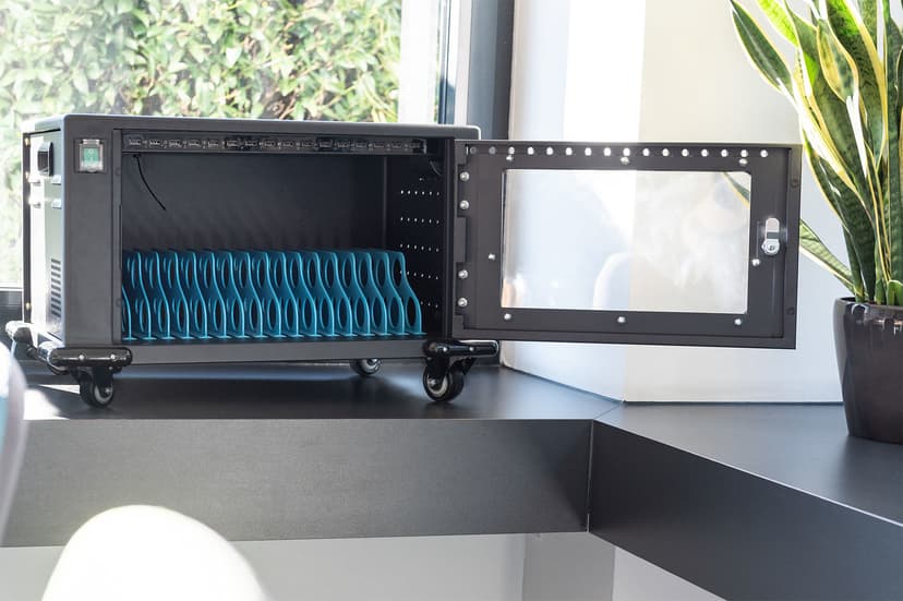 Digitus DN-45003 organizer voor laadstation Vrijstaand Metaal Zwart
