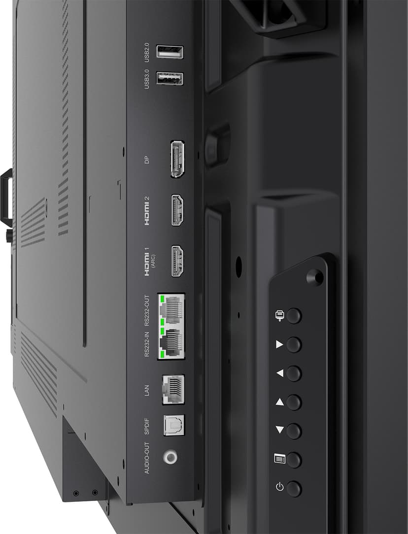 Voxicon VXN686U informasjonsskjerm Digital skiltingstavle (flatskjerm) 2,18 m (86") LED 450 cd/m² 4K Ultra HD Sort Android 18/7 86" 450cd/m² 3840 x 2160pixels
