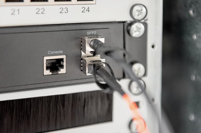 Digitus DAC SFP+ 10 Gigabit Black 0.5M 0.5m SFP+ SFP+