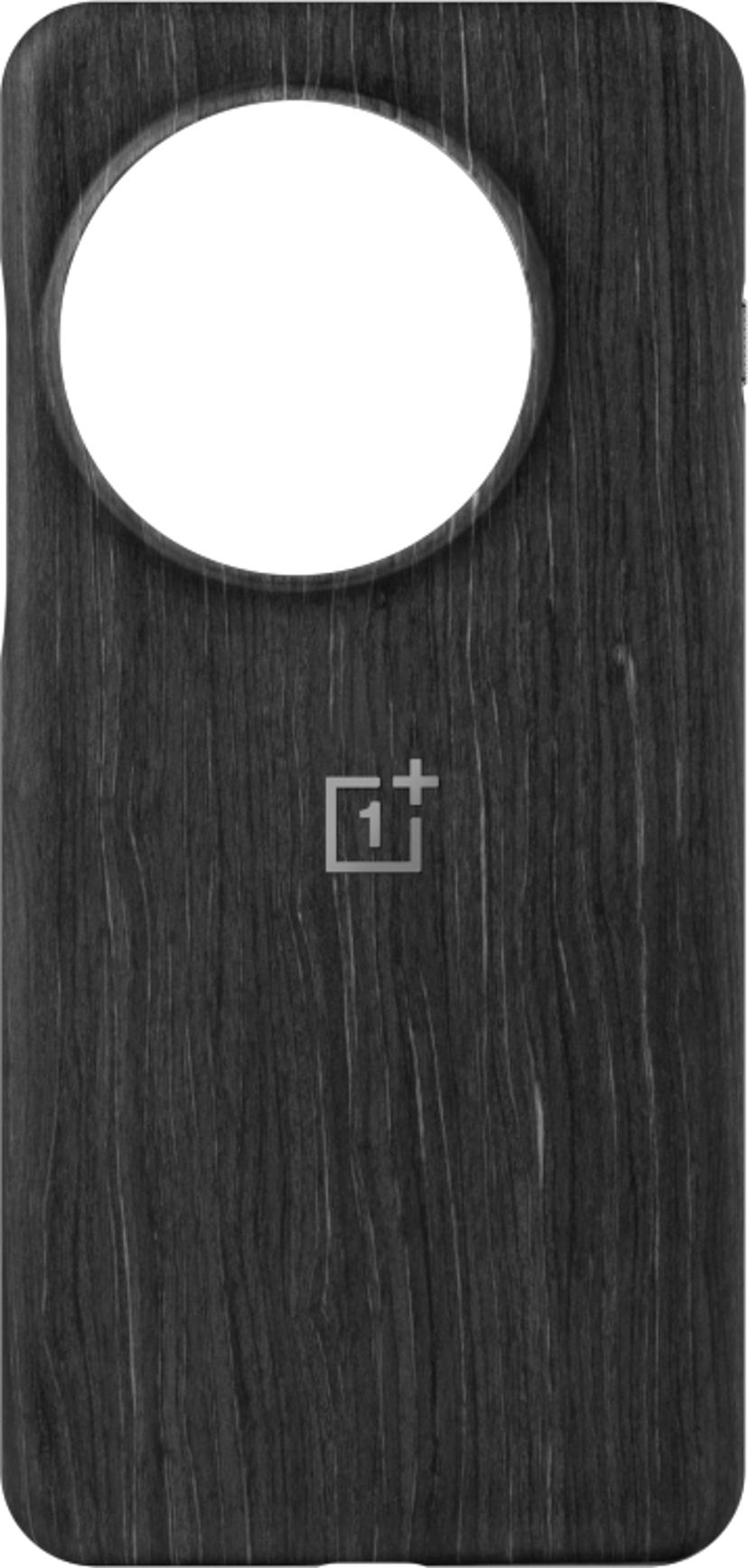 OnePlus Wood Grain Magnetic Half-pack Case OnePlus 13 Svart