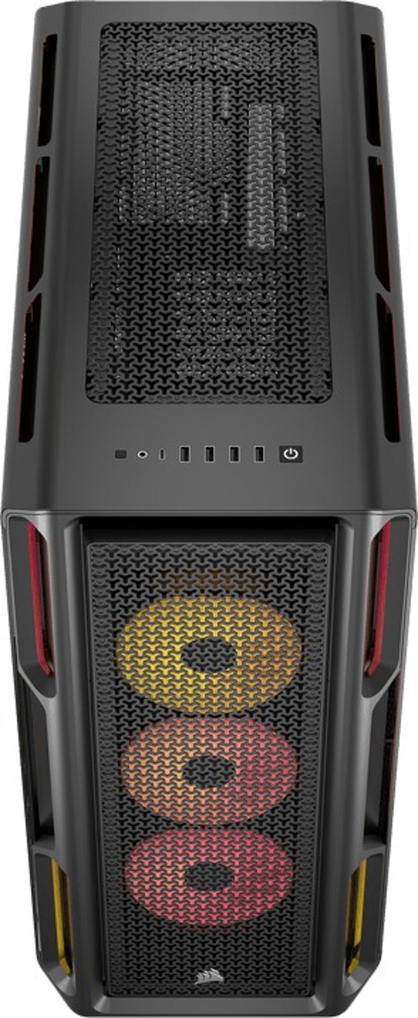Corsair 5000T LX RGB iCUE Midi Tower Svart