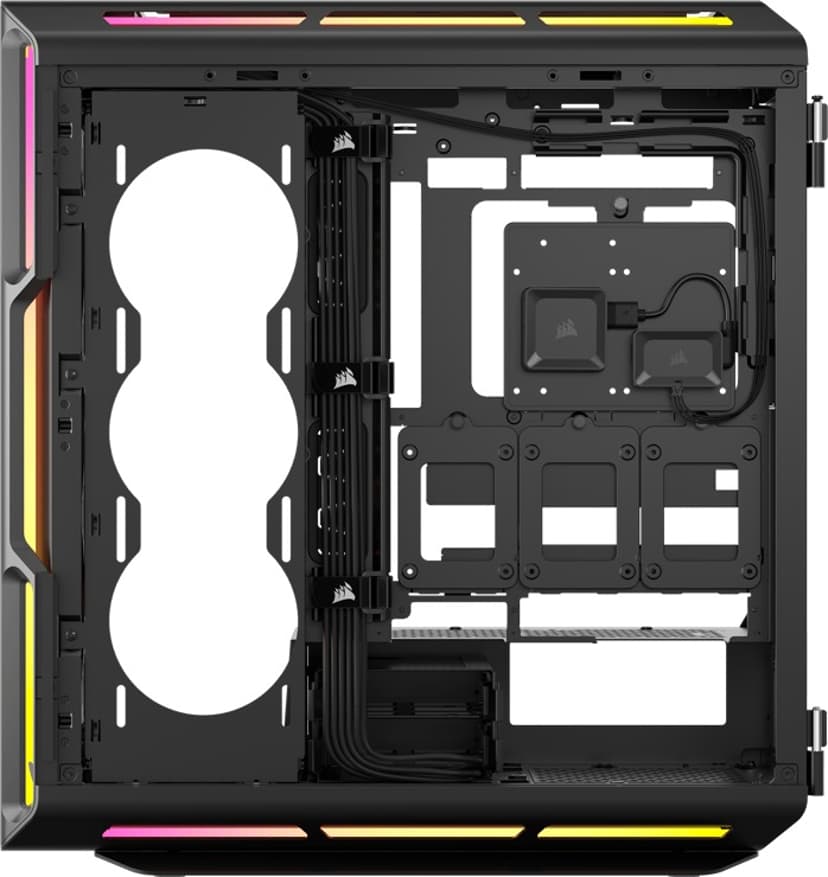 Corsair 5000T LX RGB iCUE Midi Tower Sort