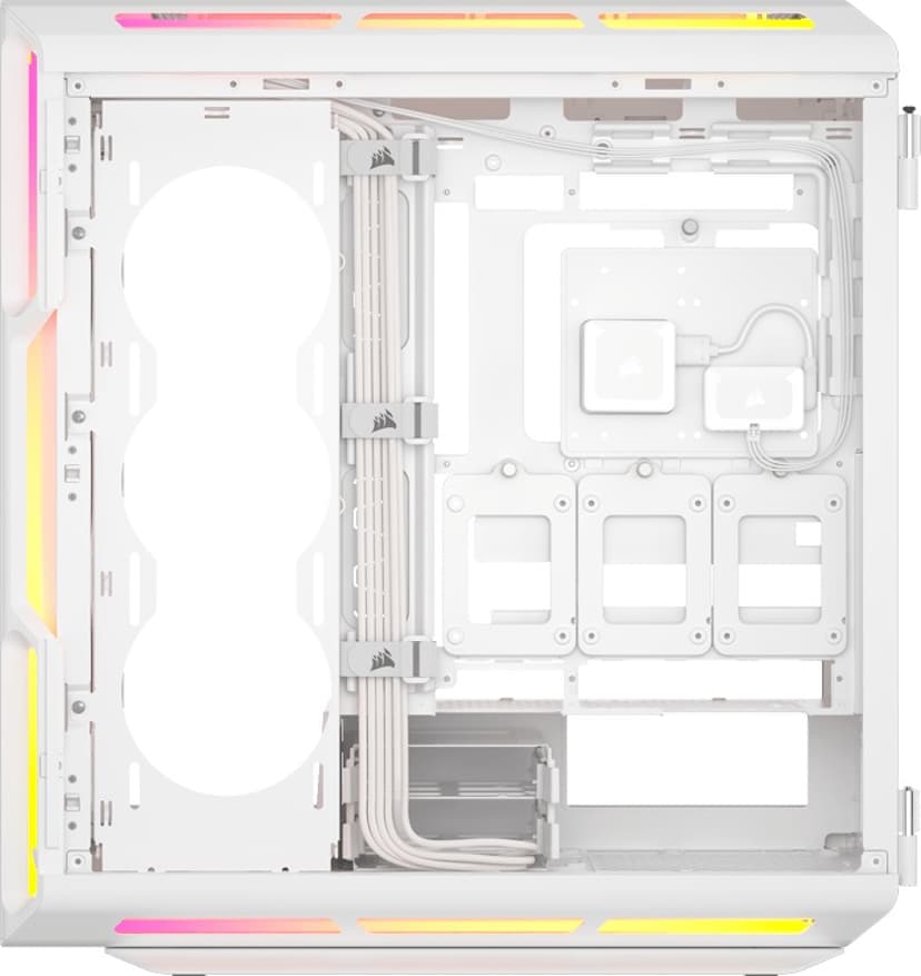 Corsair 5000T LX RGB iCUE Midi Tower Valkoinen