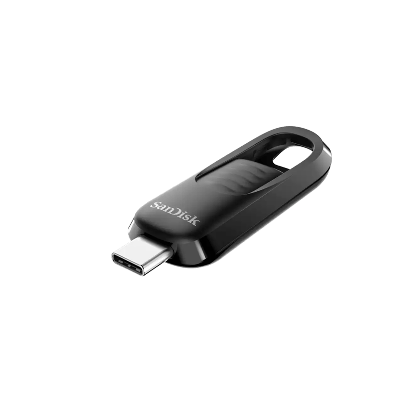 SanDisk Ultra Slider 256GB USB Type-C Zwart