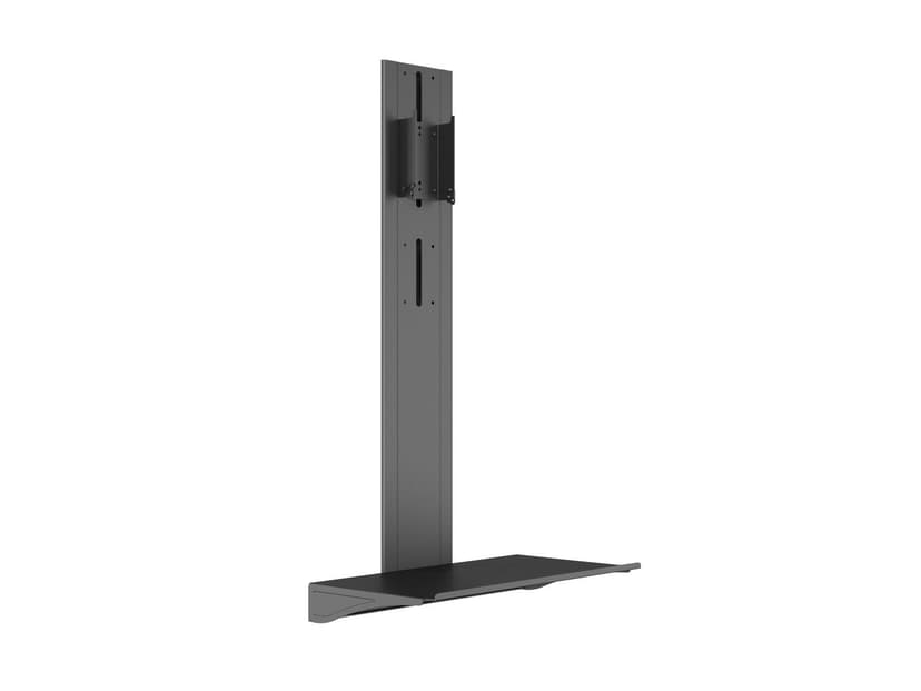 Multibrackets M Motorized Public Floorstand Shelf Dual Pillar 180 HD