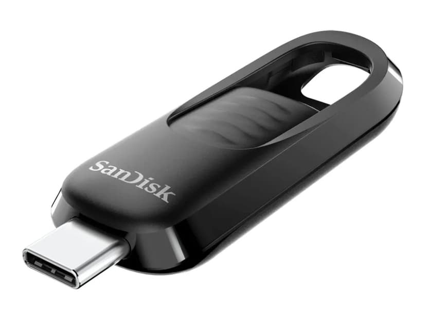 SanDisk Ultra Slider 256GB USB Type-C Zwart