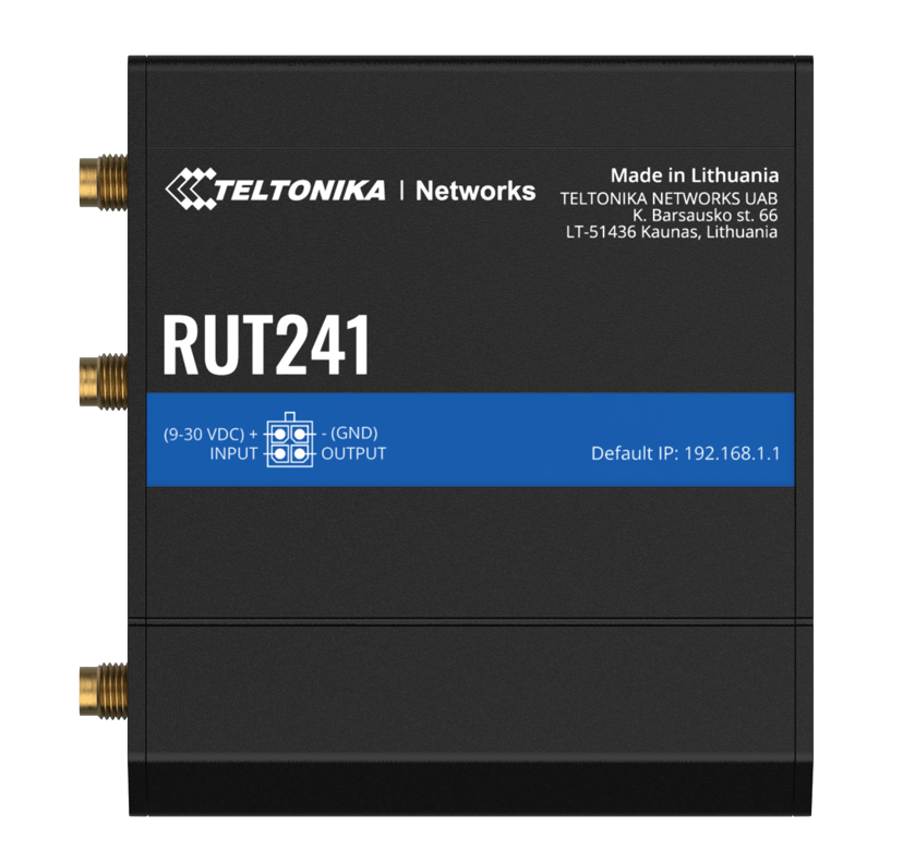 Teltonika RUT241 4G/LTE/3G/2G WiFi Global Router