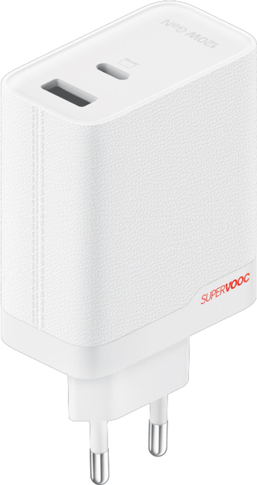 OnePlus SUPERVOOC 120W Dual Ports GaN Power Adapter Vit