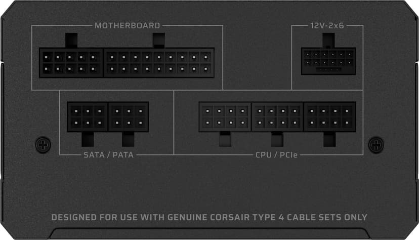 Corsair RM650e (2025) 650W ATX 80 PLUS Gold Strømforsyning