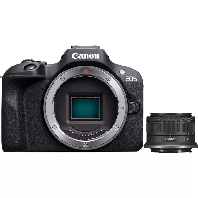 Canon EOS R100 + RF-S 18-45mm F4.5-6.3 IS STM