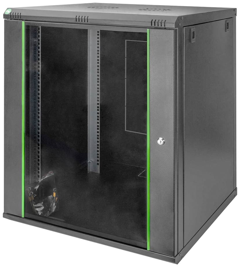 Digitus DN-19 16U-6/6-EC-SW hylle Veggmonterbar hylle Sort