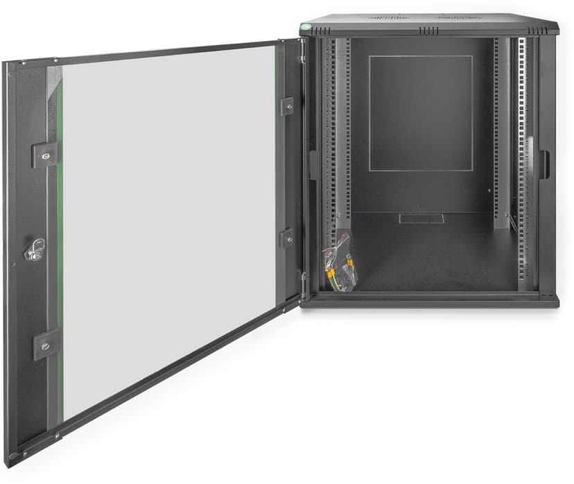 Digitus DN-19 16U-6/6-EC-SW hylle Veggmonterbar hylle Sort