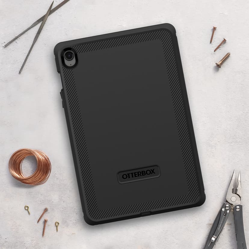 Otterbox Defender Samsung Galaxy Tab S10 FE, Samsung Galaxy Tab S9 FE Zwart